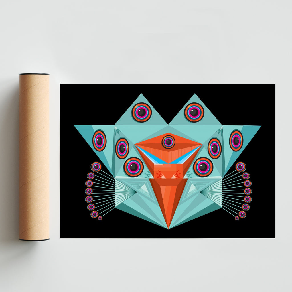 Tiger - Paisaje Solo print