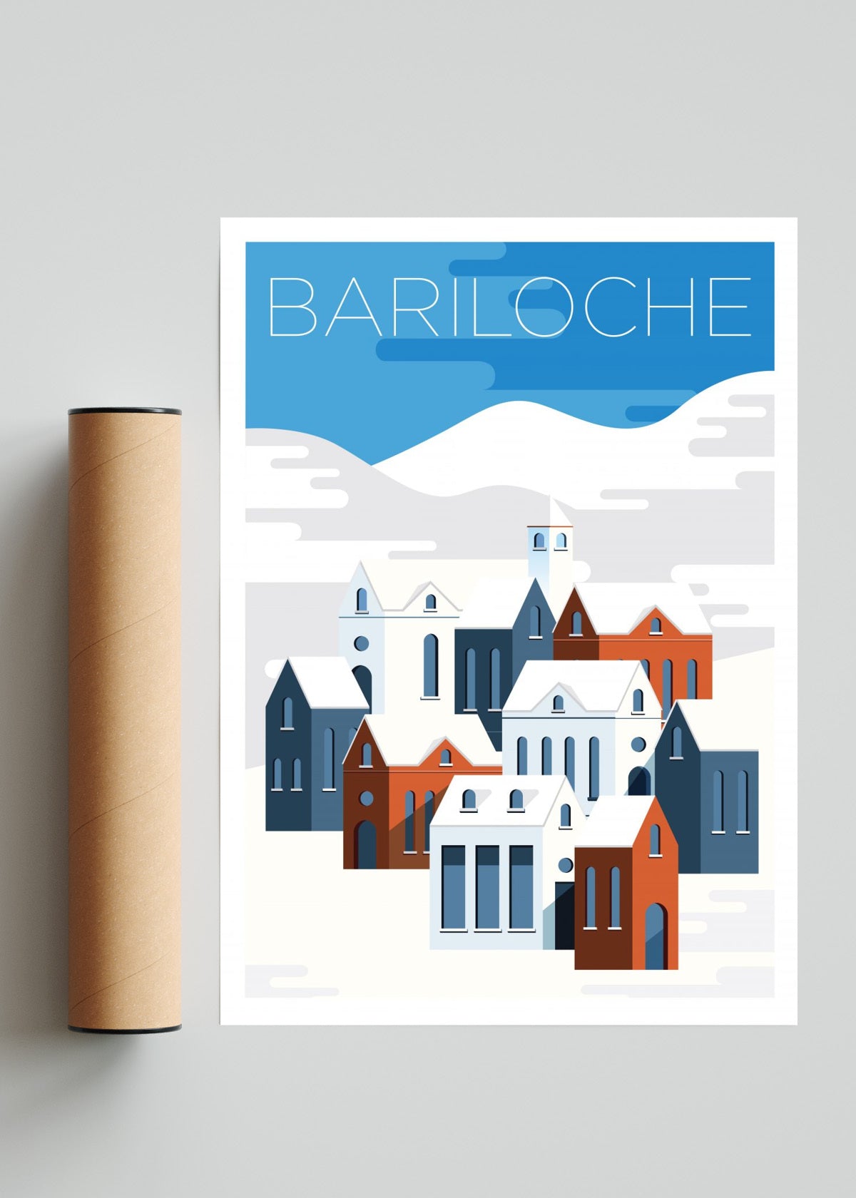 Bariloche - Retrato solo print