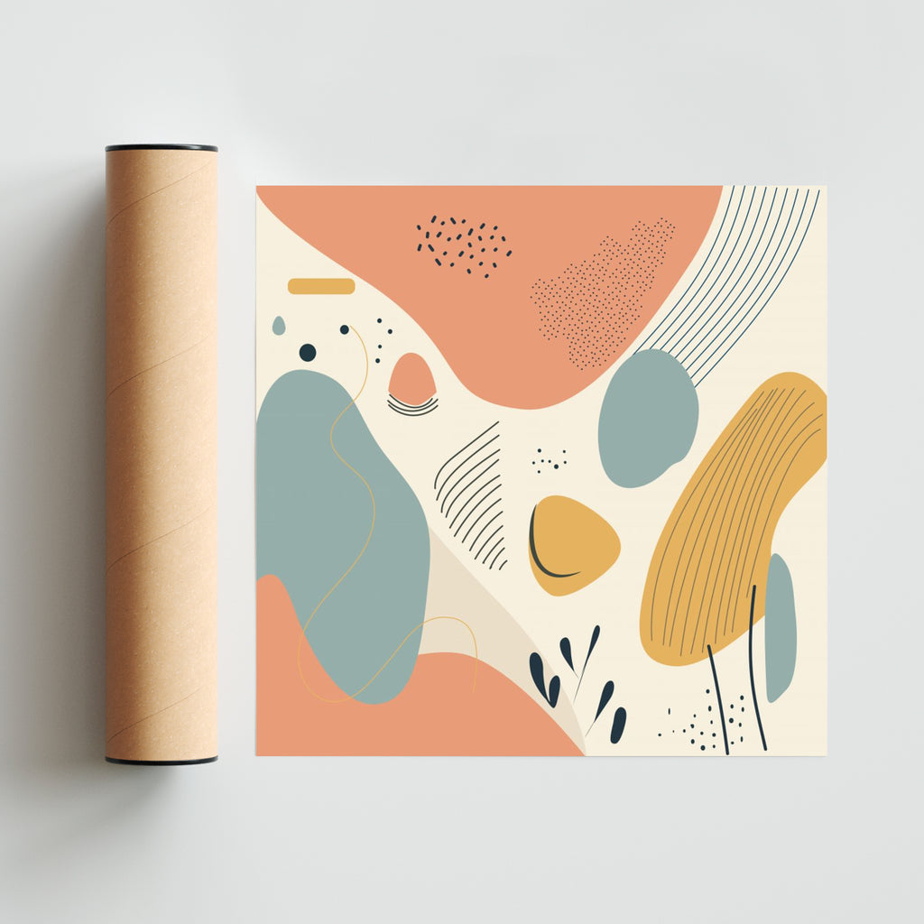 Camiño a Iruya - Cuadrado solo print