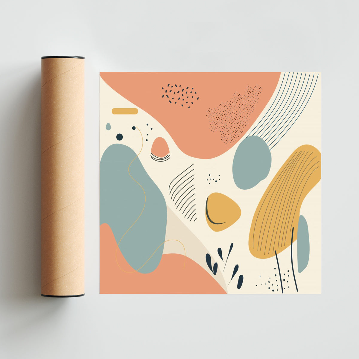 Camiño a Iruya - Cuadrado solo print