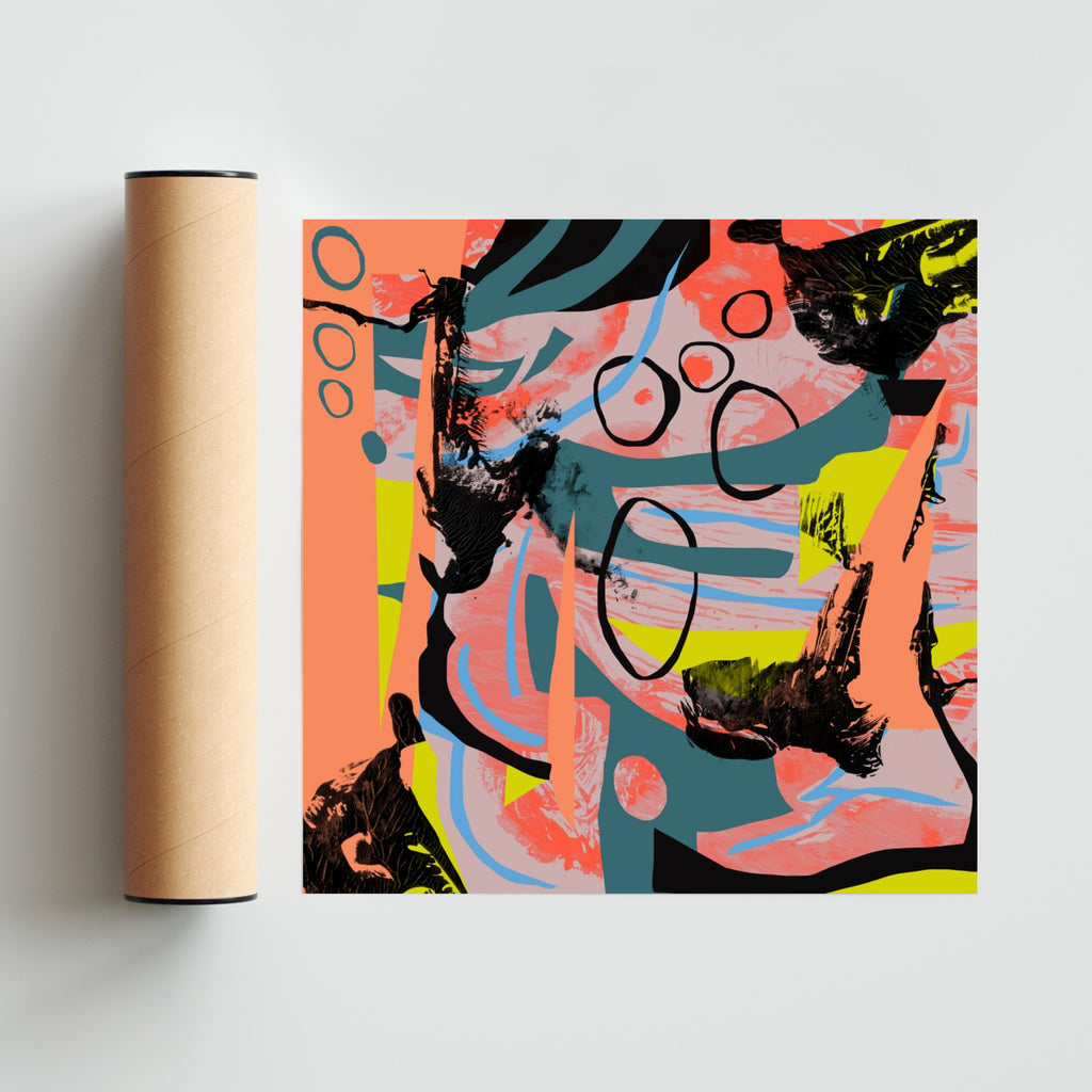 Recortes III - Cuadrado solo print