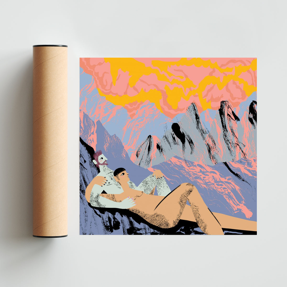 Como una estrella. - Cuadrado solo print