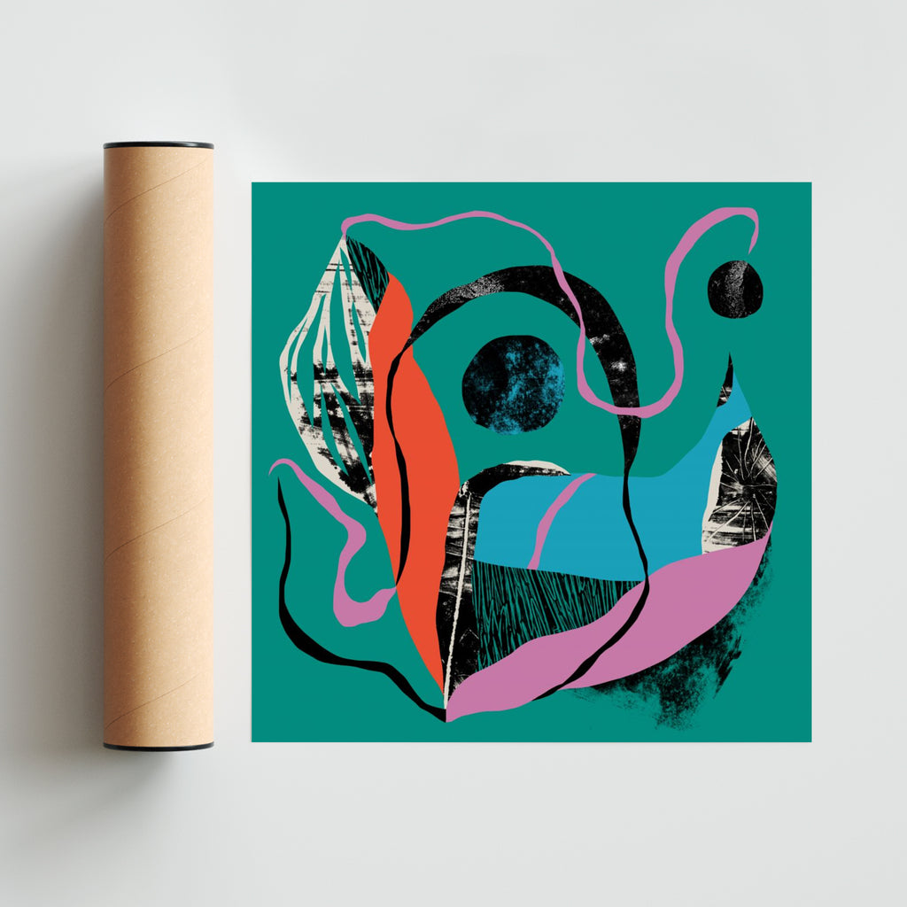 Híbrida II - Cuadrado solo print