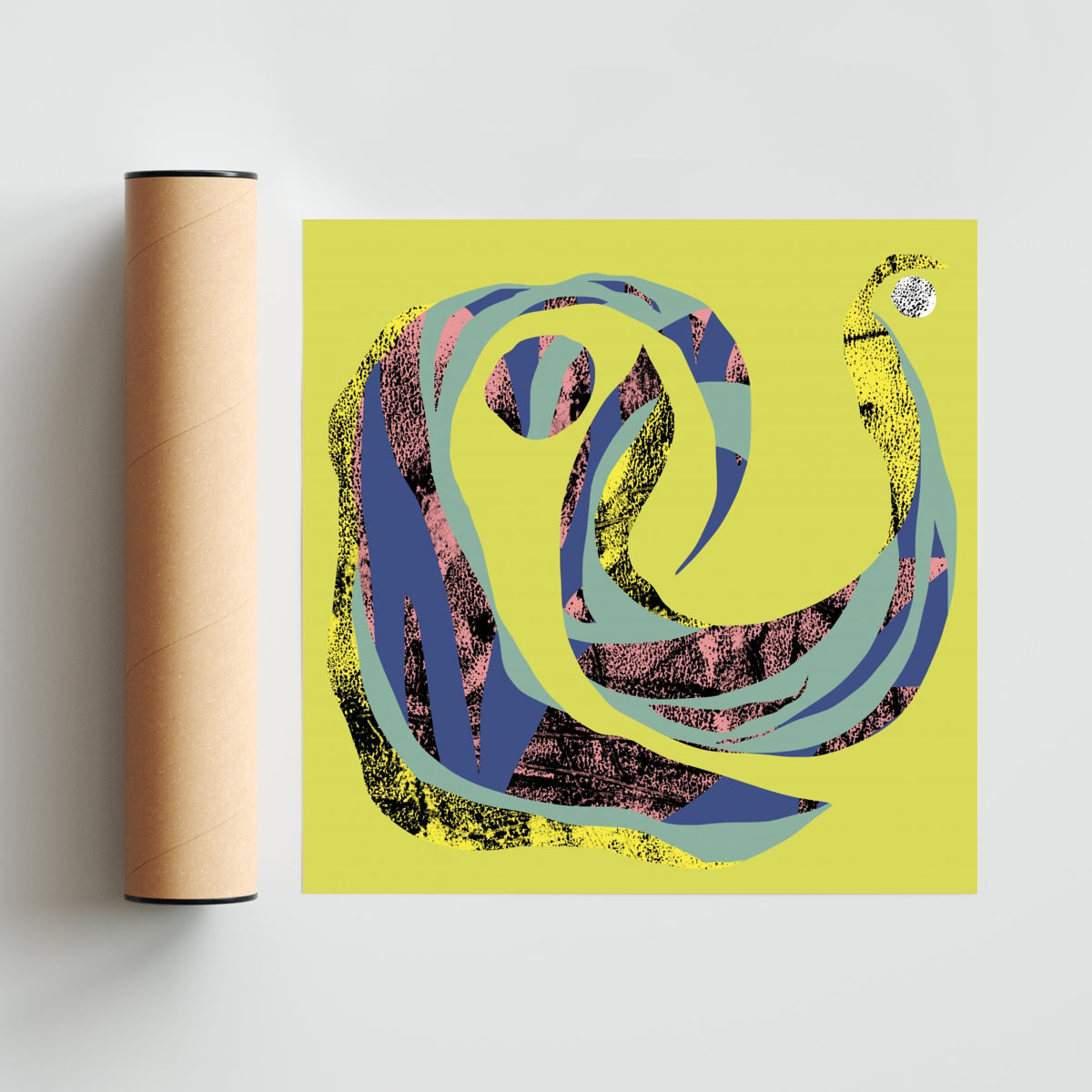 Híbrida III - Cuadrado solo print
