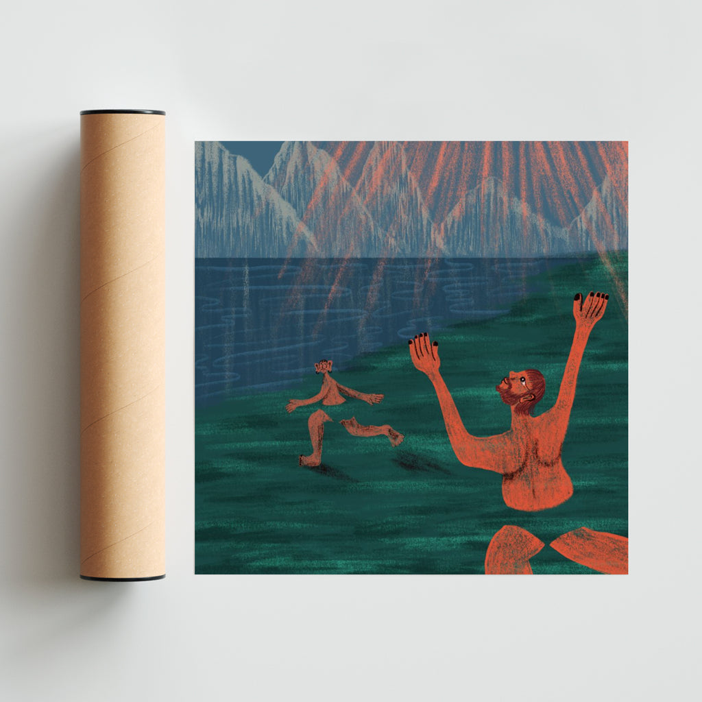 Expresionismo Patagónico - Cuadrado solo print