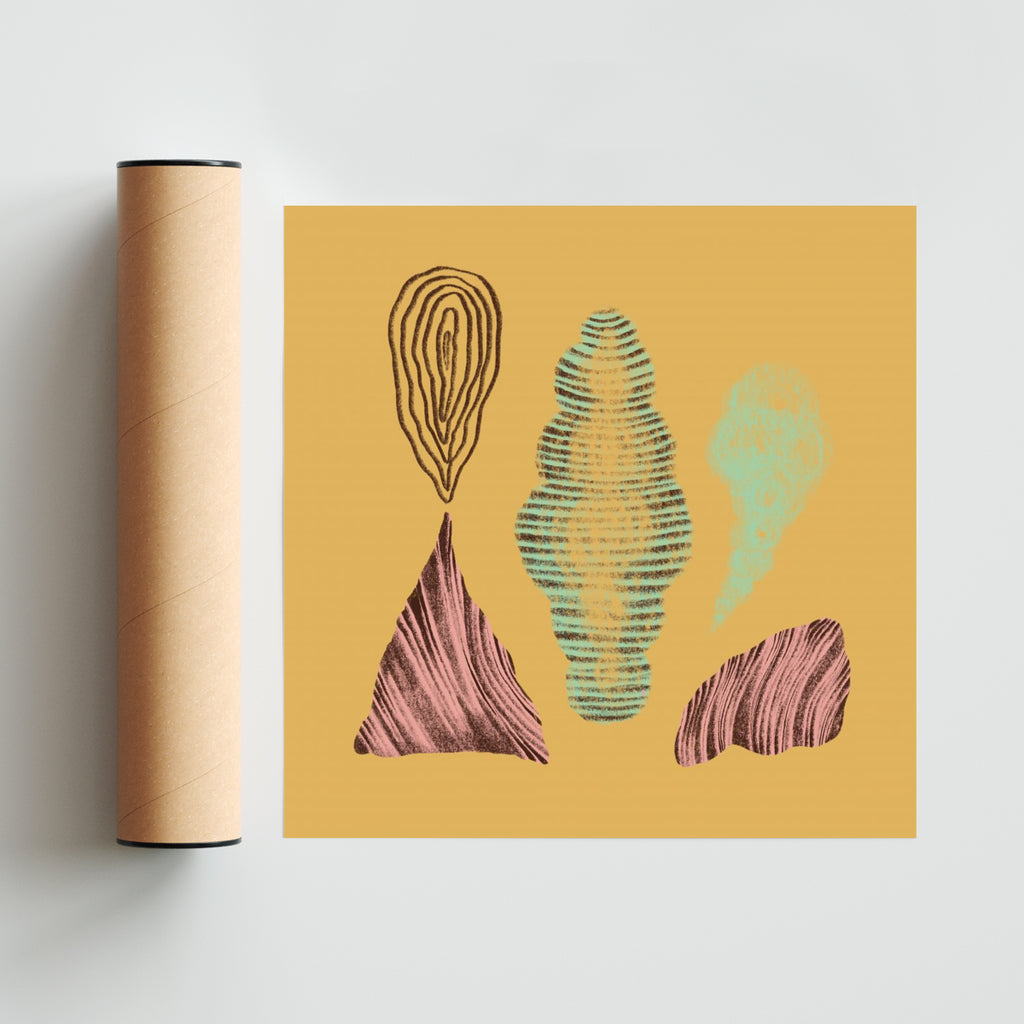 Elementos Reunidos III - Cuadrado solo print
