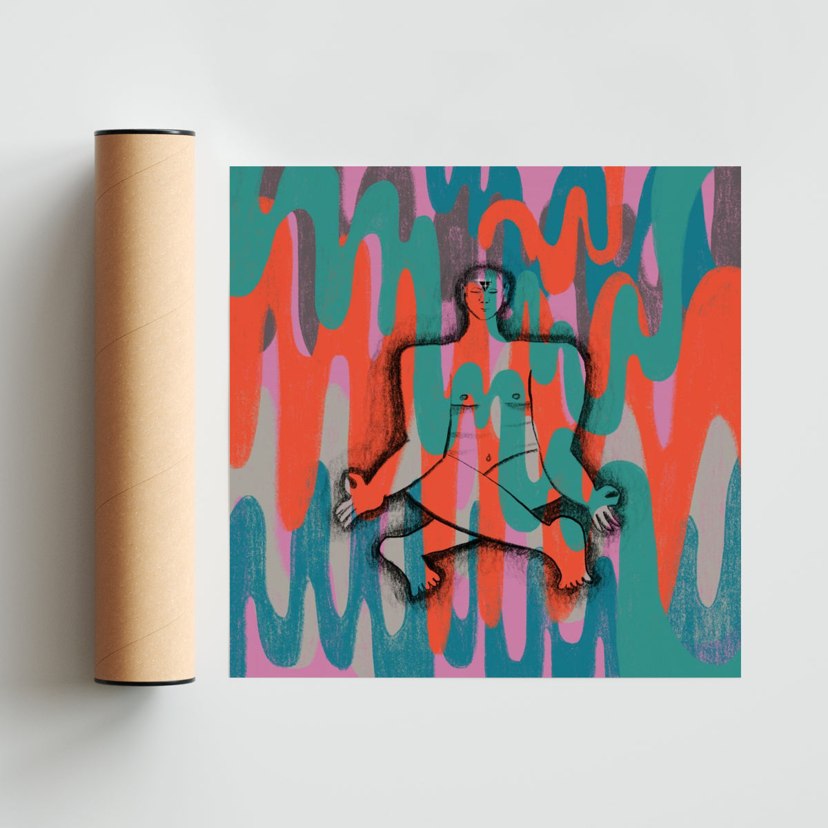 Presente - Cuadrado solo print
