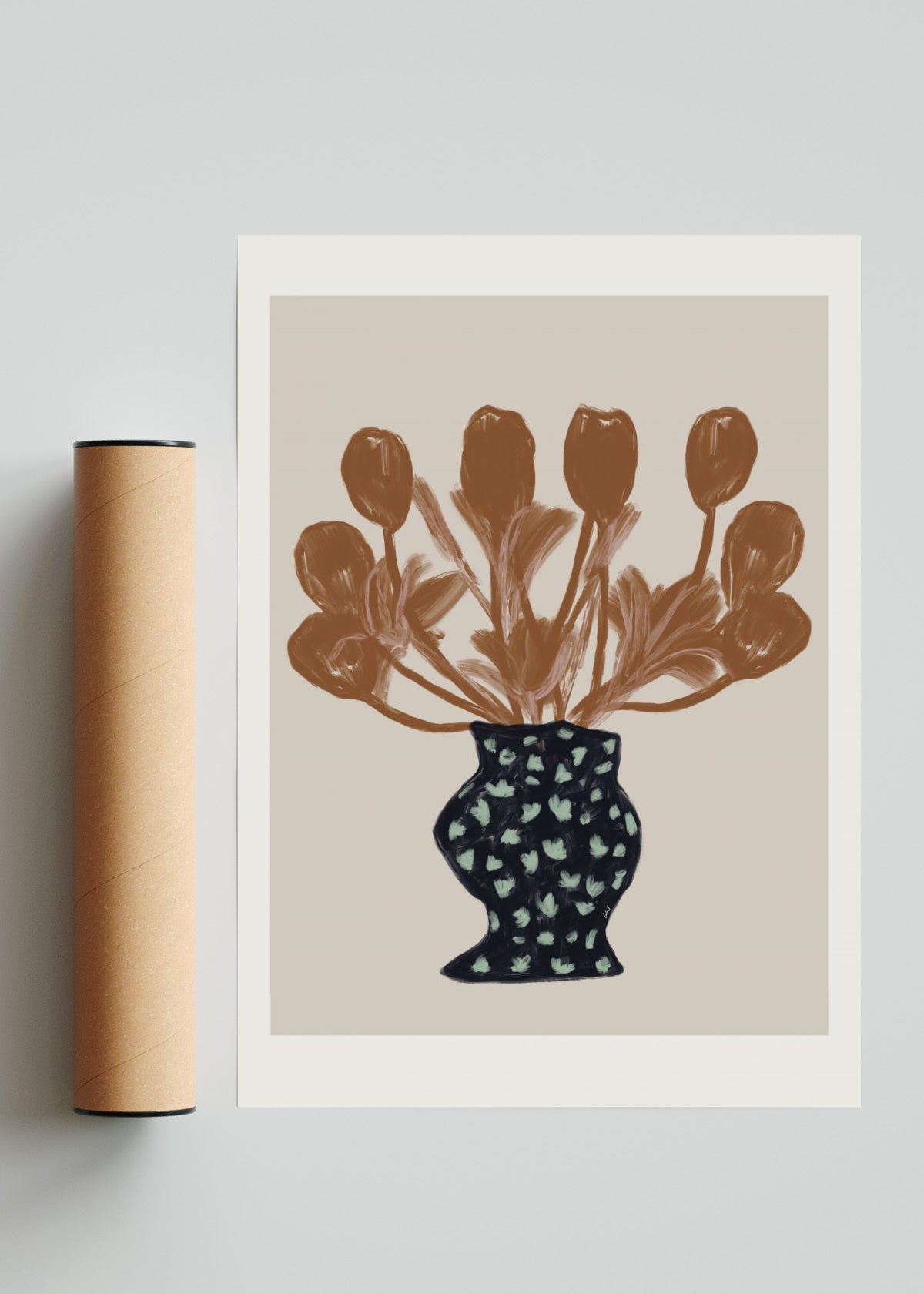 Flor, 2022 - Retrato solo print