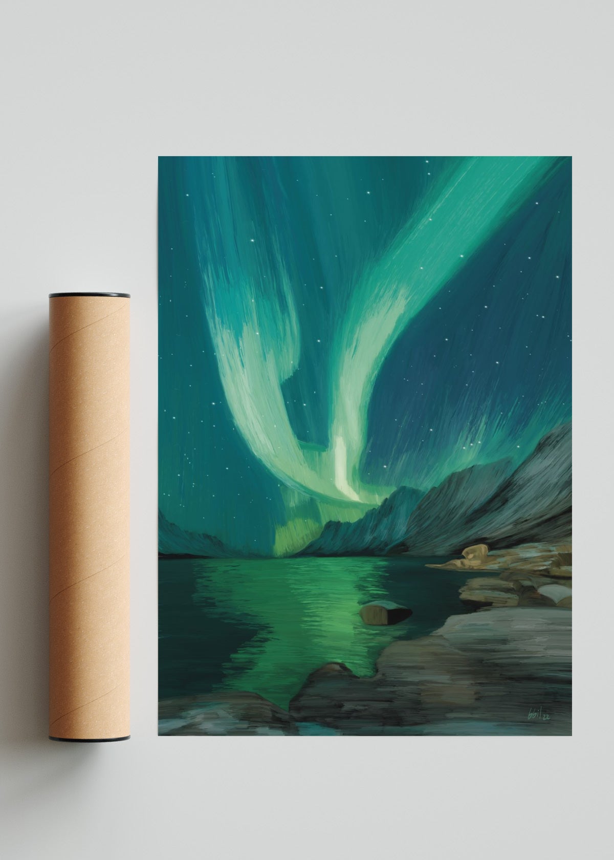 Aurora, 2022 - Retrato solo print
