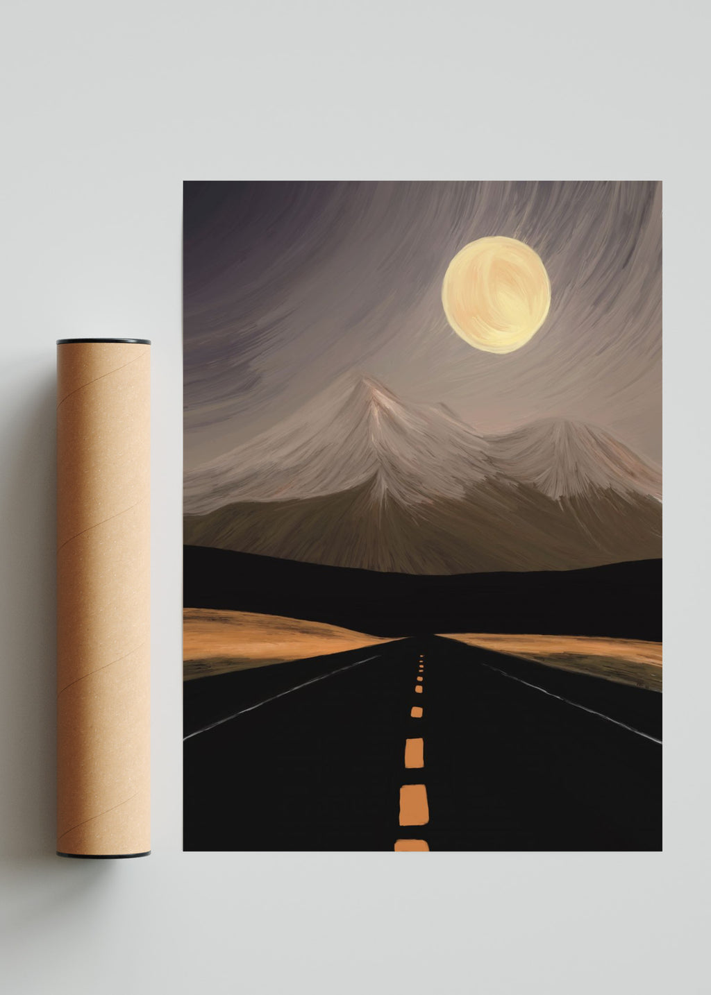 Carretera perdida, 2022 - Retrato solo print