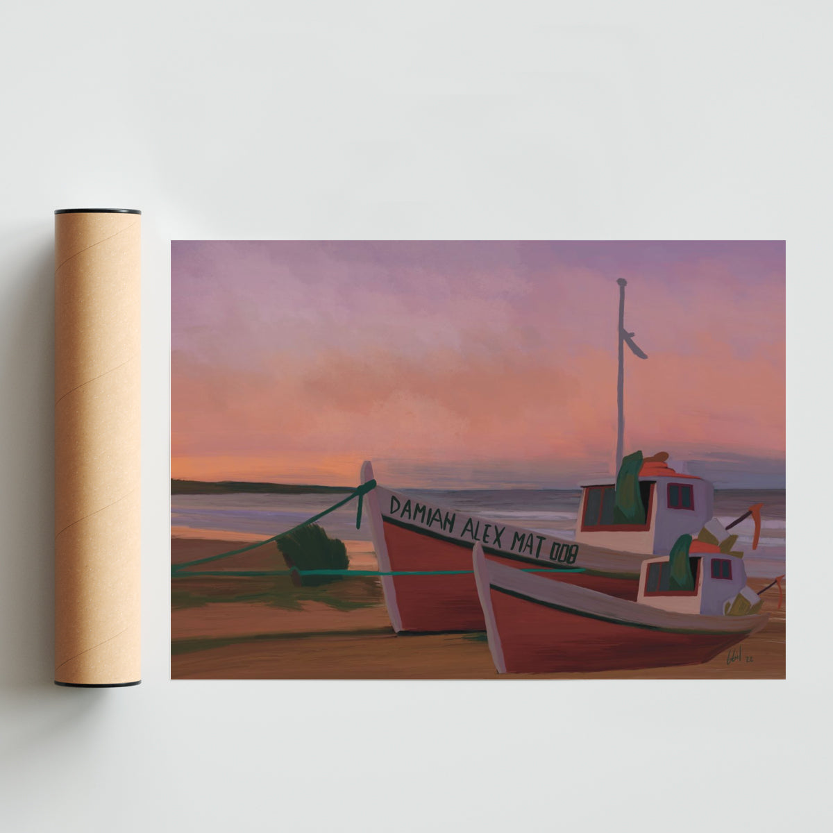 Punta Del Diablo,2023 - Paisaje Solo print