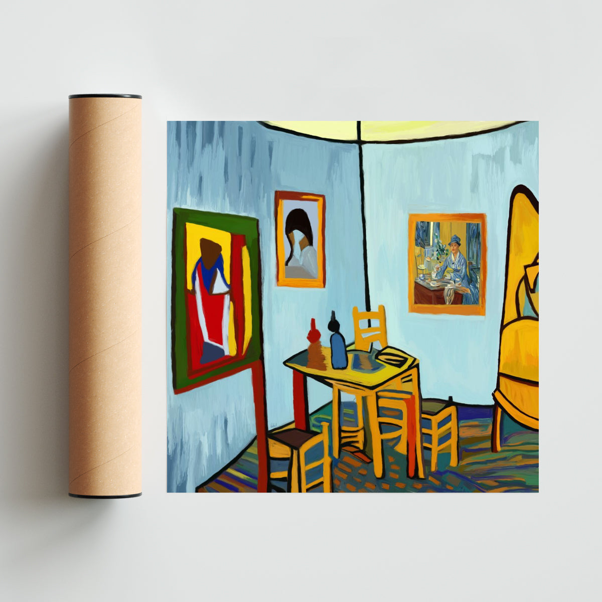 MI LUGAR - Cuadrado solo print
