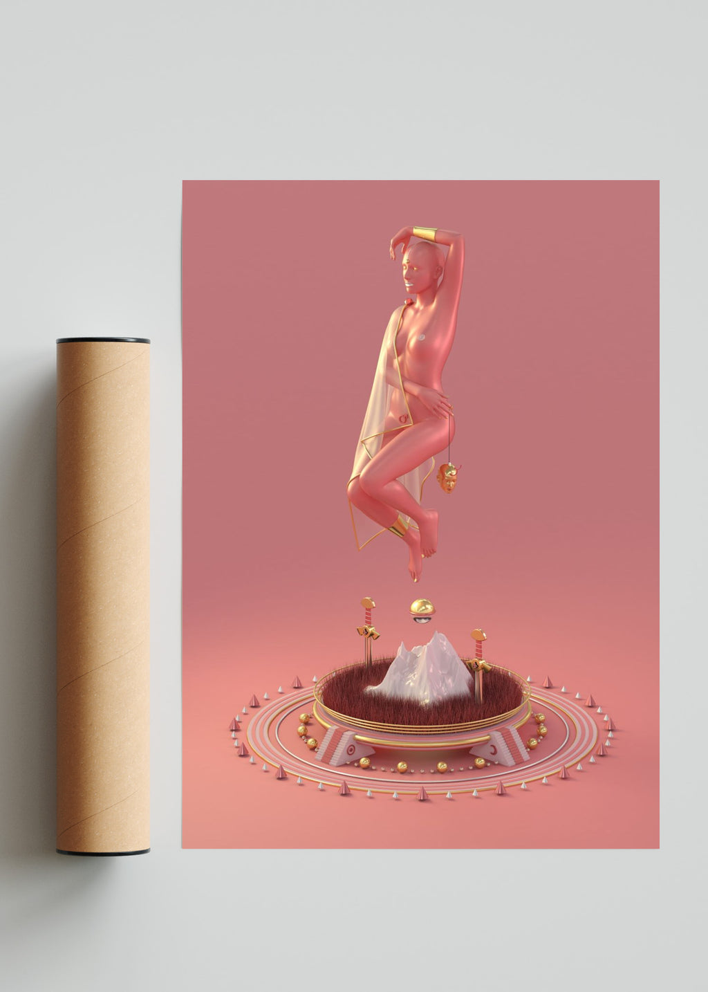 Going To Wars - Retrato solo print