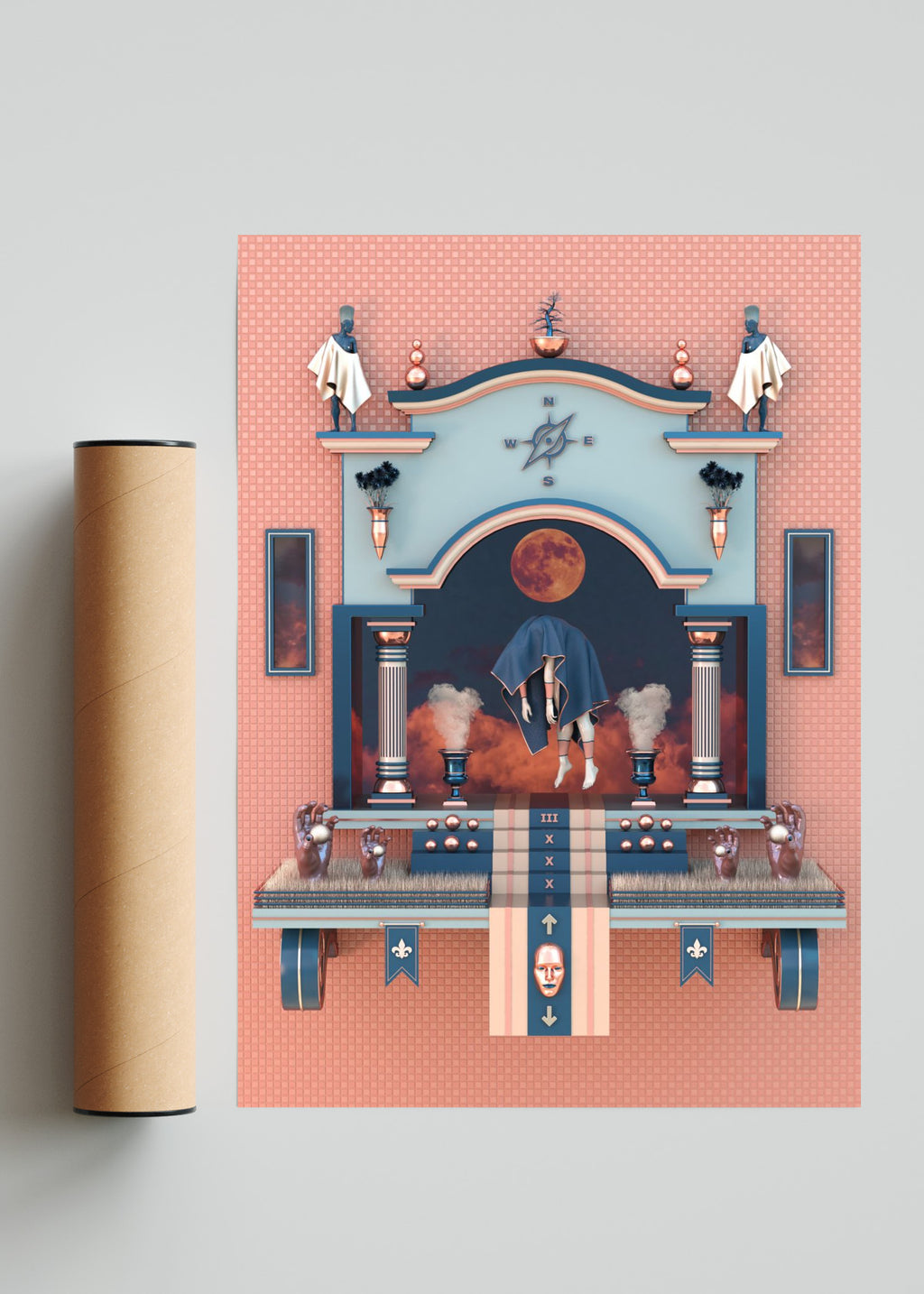 Iniciated - Retrato solo print