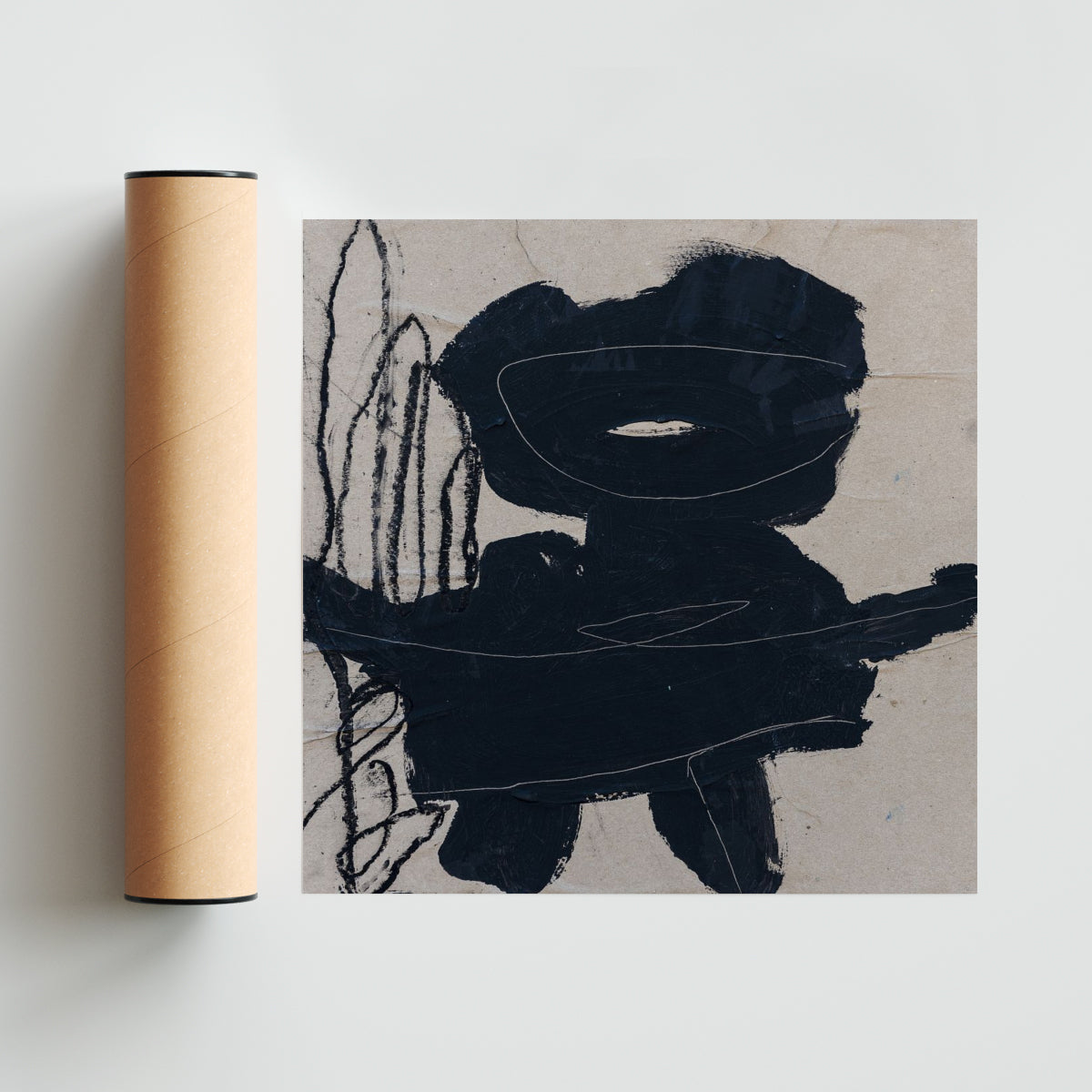 MIS MONSTRUOS - Cuadrado solo print