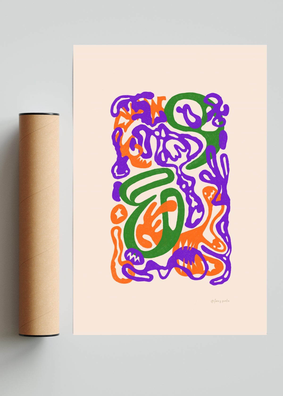 Asemic NVVA 003 - FotoV Solo print