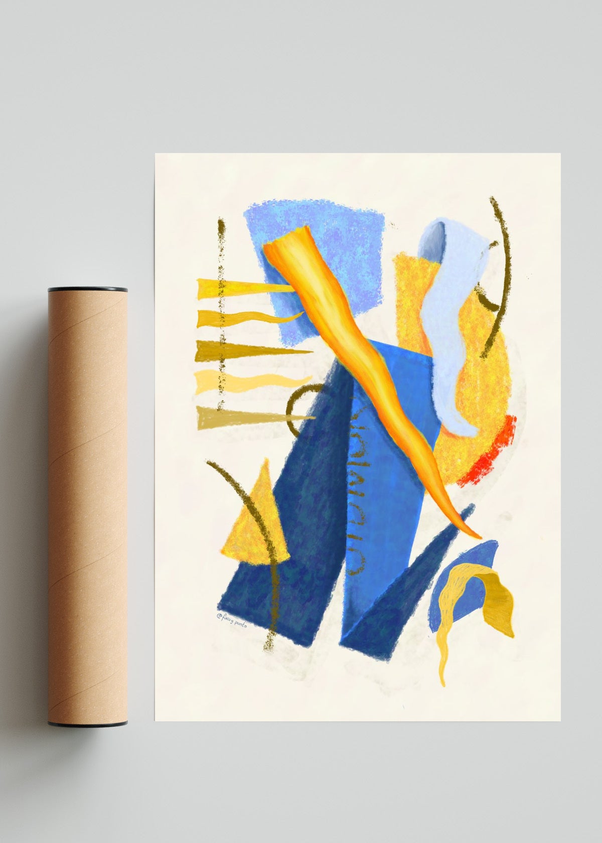 Asemic_RGNTM_1225 - Retrato solo print