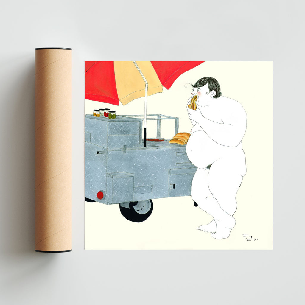 Pancho y Yo - Cuadrado solo print