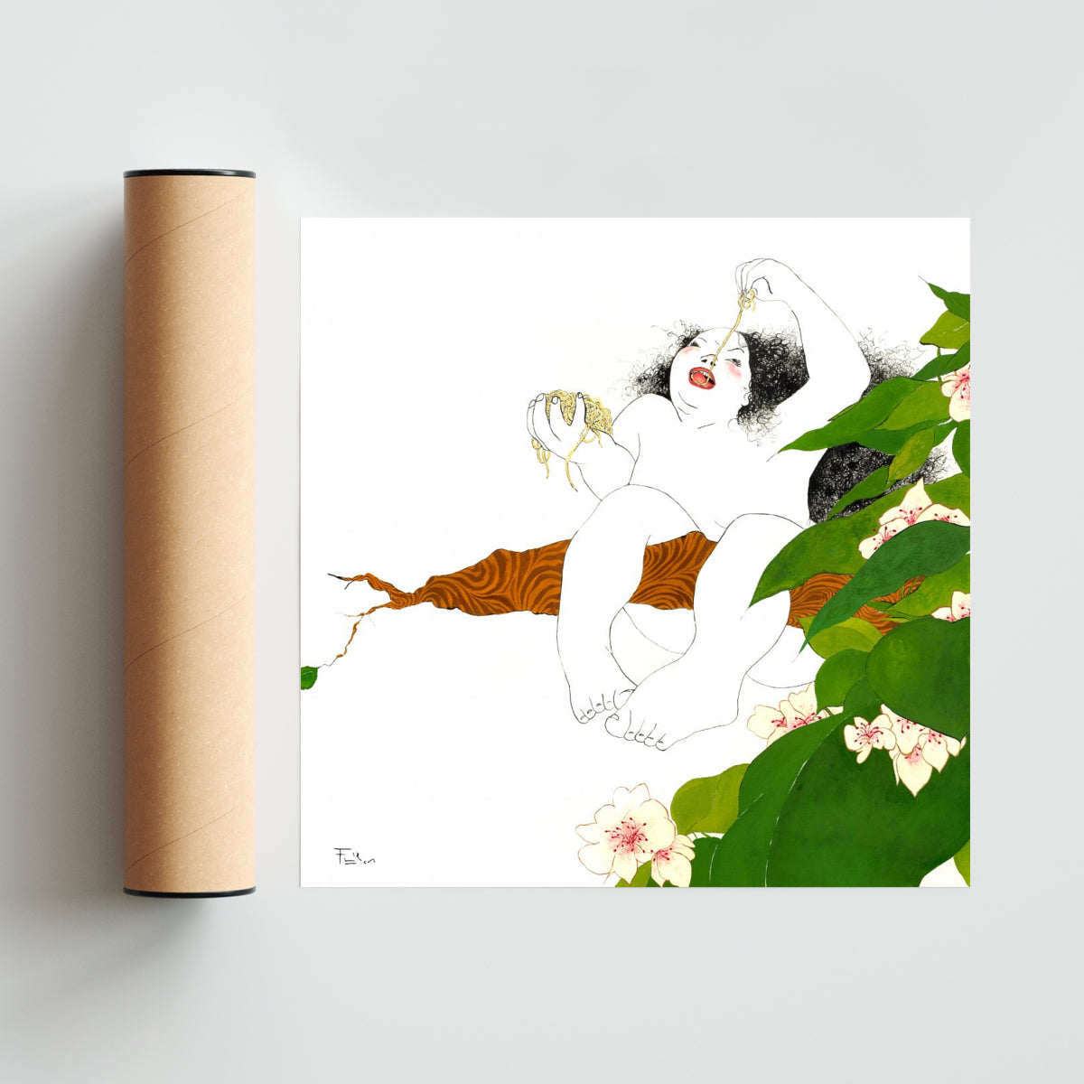 Pasta y Yo - Cuadrado solo print