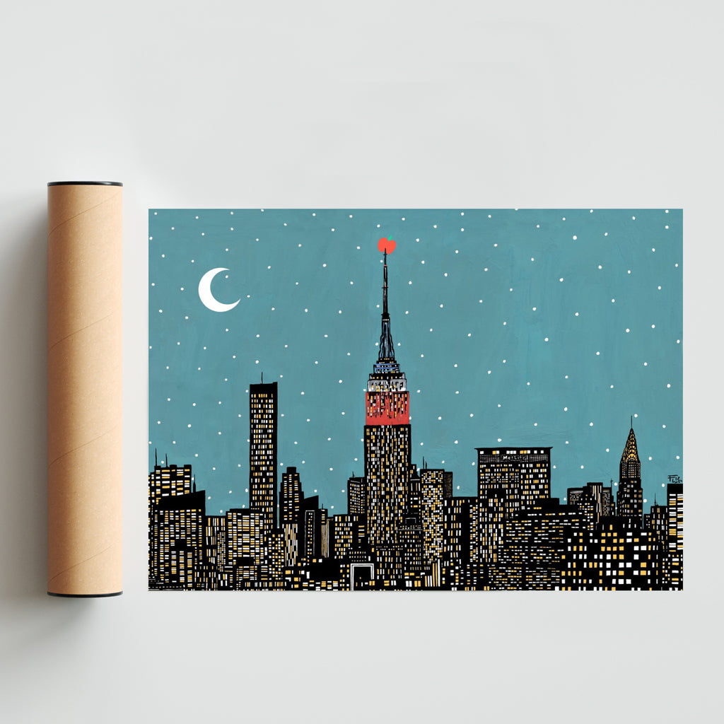 New York City - Paisaje Solo print