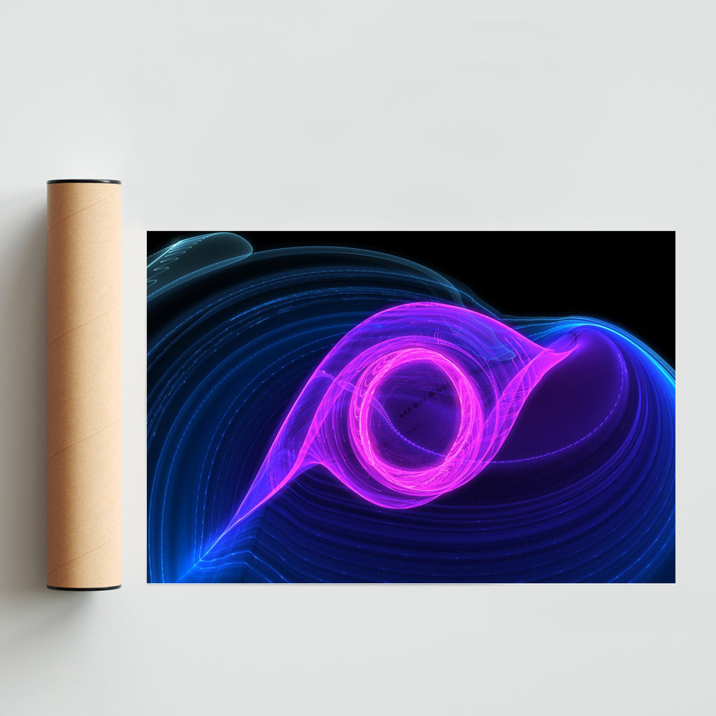 Ciclón azul - FotoH solo print
