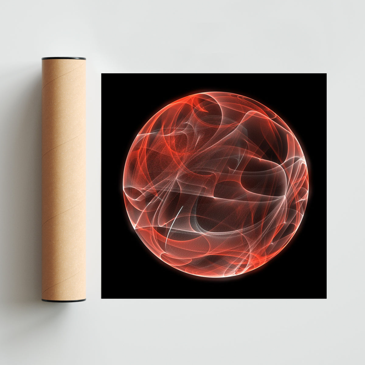 Marte - Cuadrado solo print