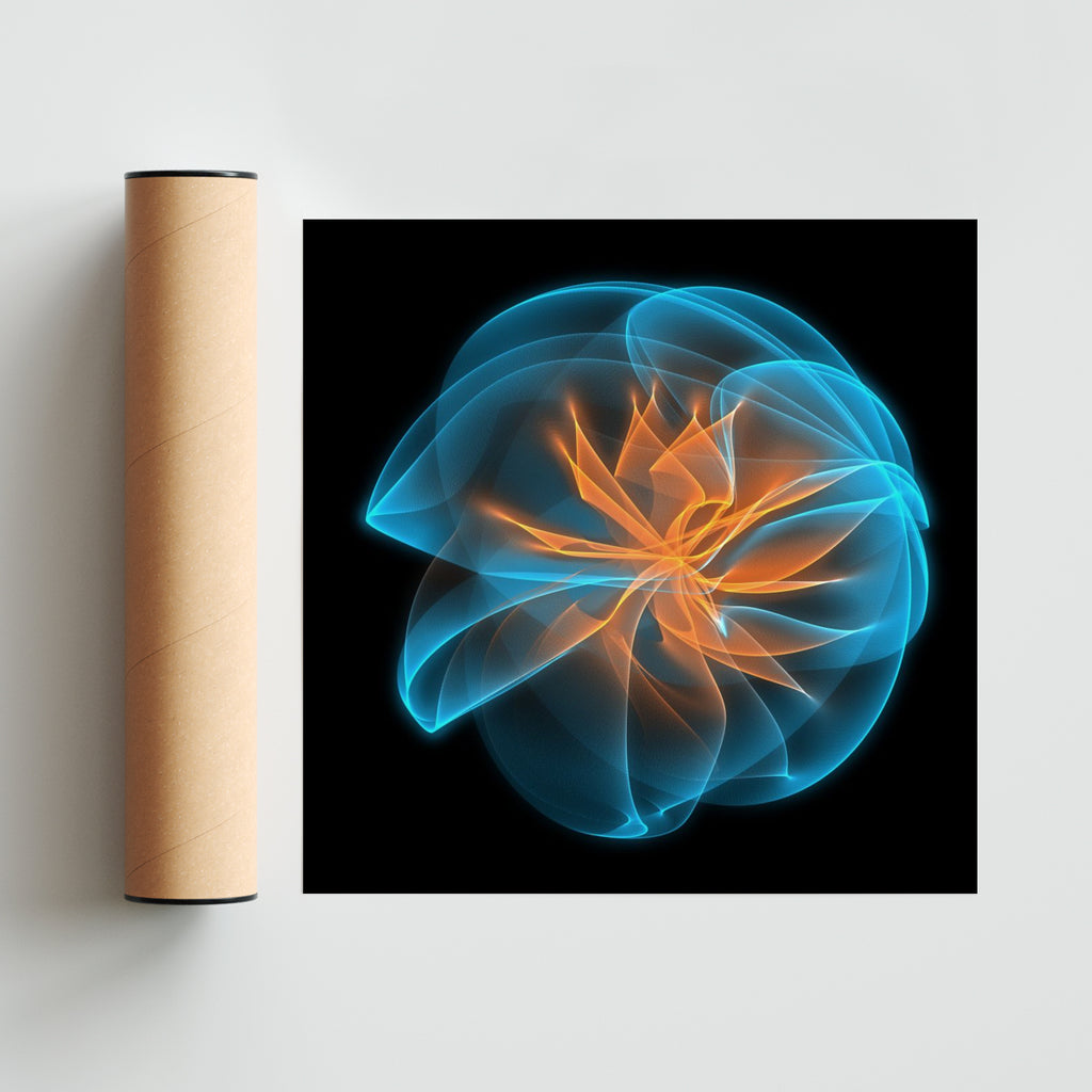 Flor 6 - Cuadrado solo print