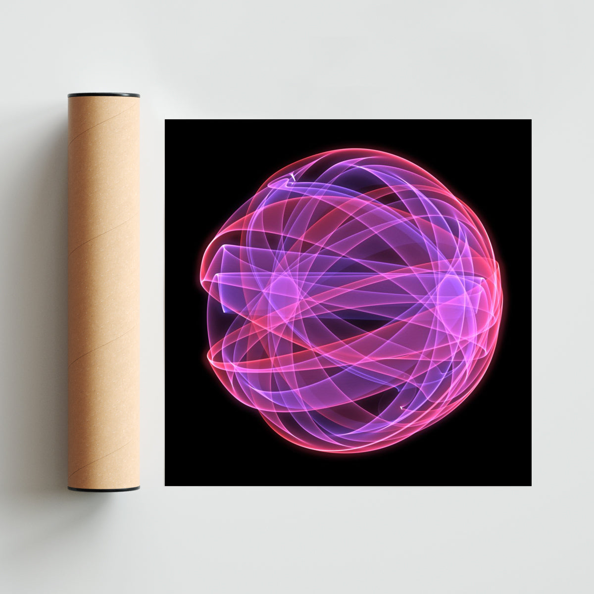 Orbe 1 - Cuadrado solo print