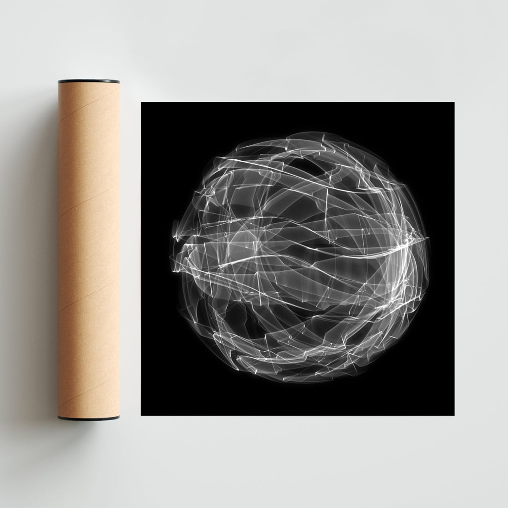 Orbe 2 - Cuadrado solo print