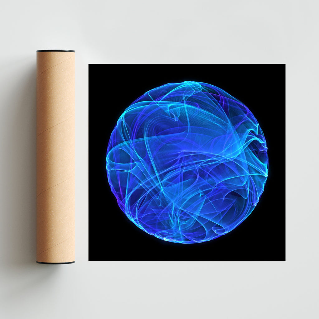 Orbe 3 - Cuadrado solo print