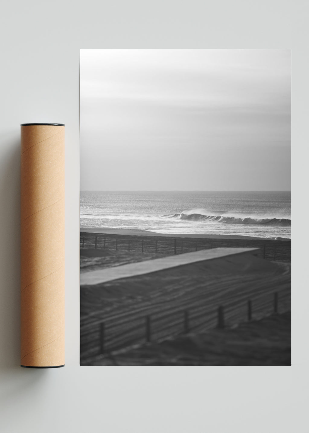 Steps Along the Beach - FotoV Solo print