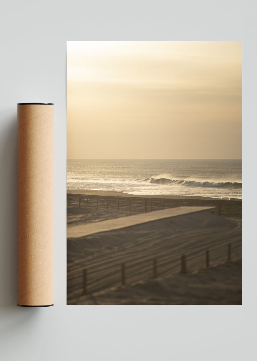 Steps Along the Beach - FotoV Solo print