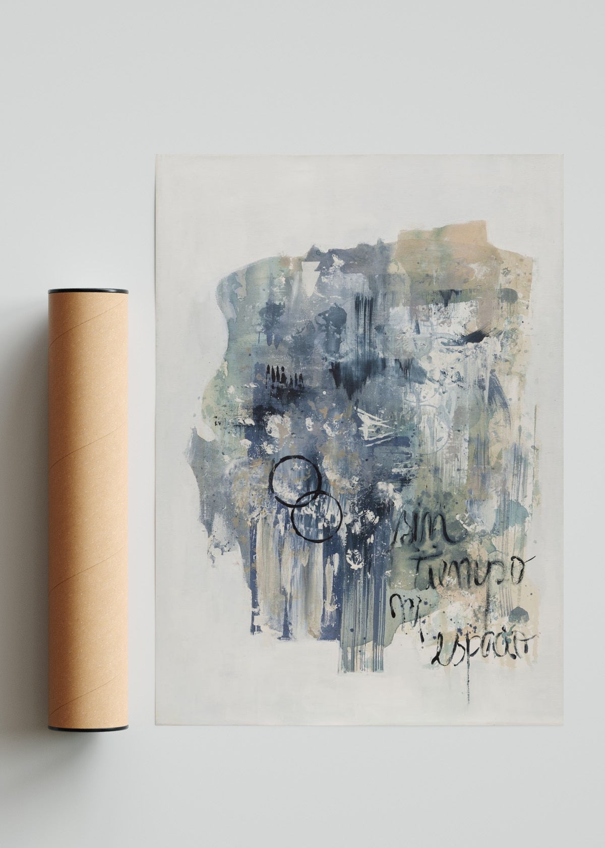 Sin tiempo ni espacio - Retrato solo print