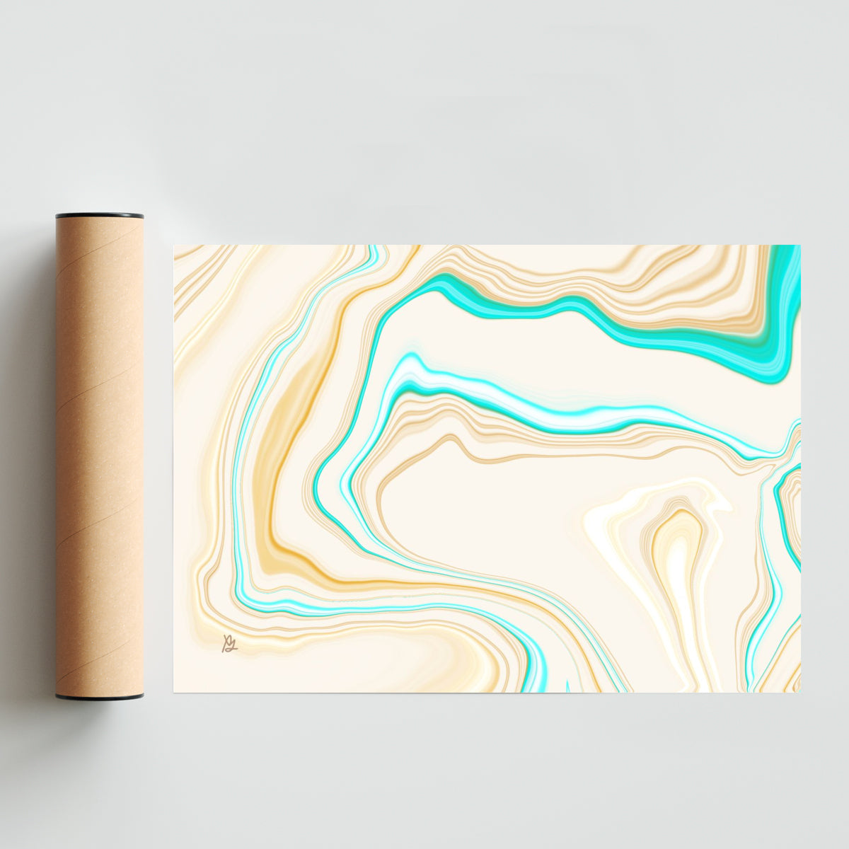 Sabbia - Paisaje Solo print