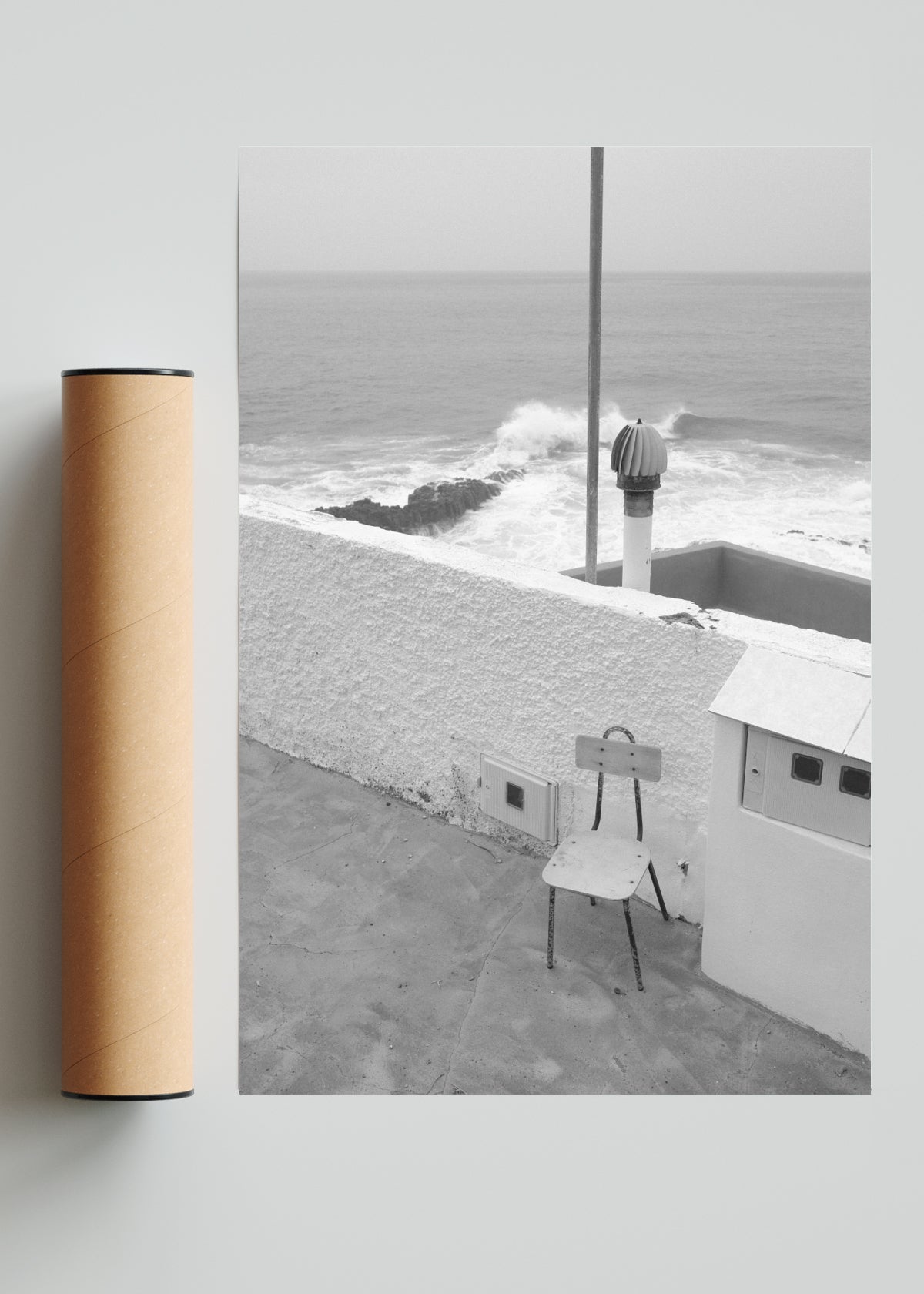 Antena y el Mar - FotoV Solo print