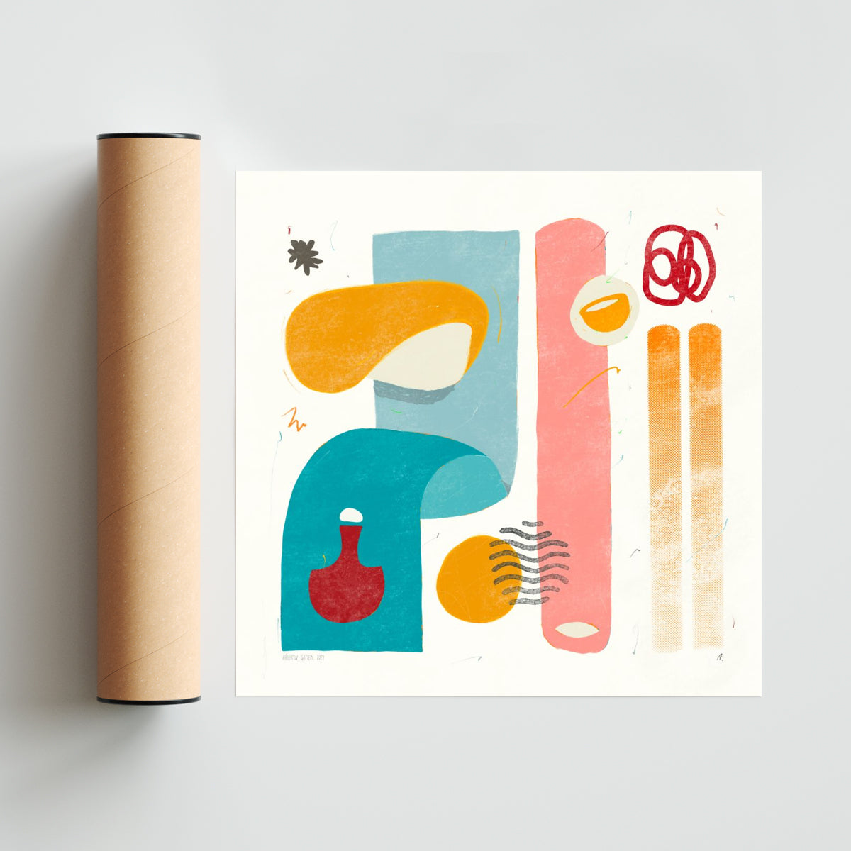Picadita - Cuadrado solo print