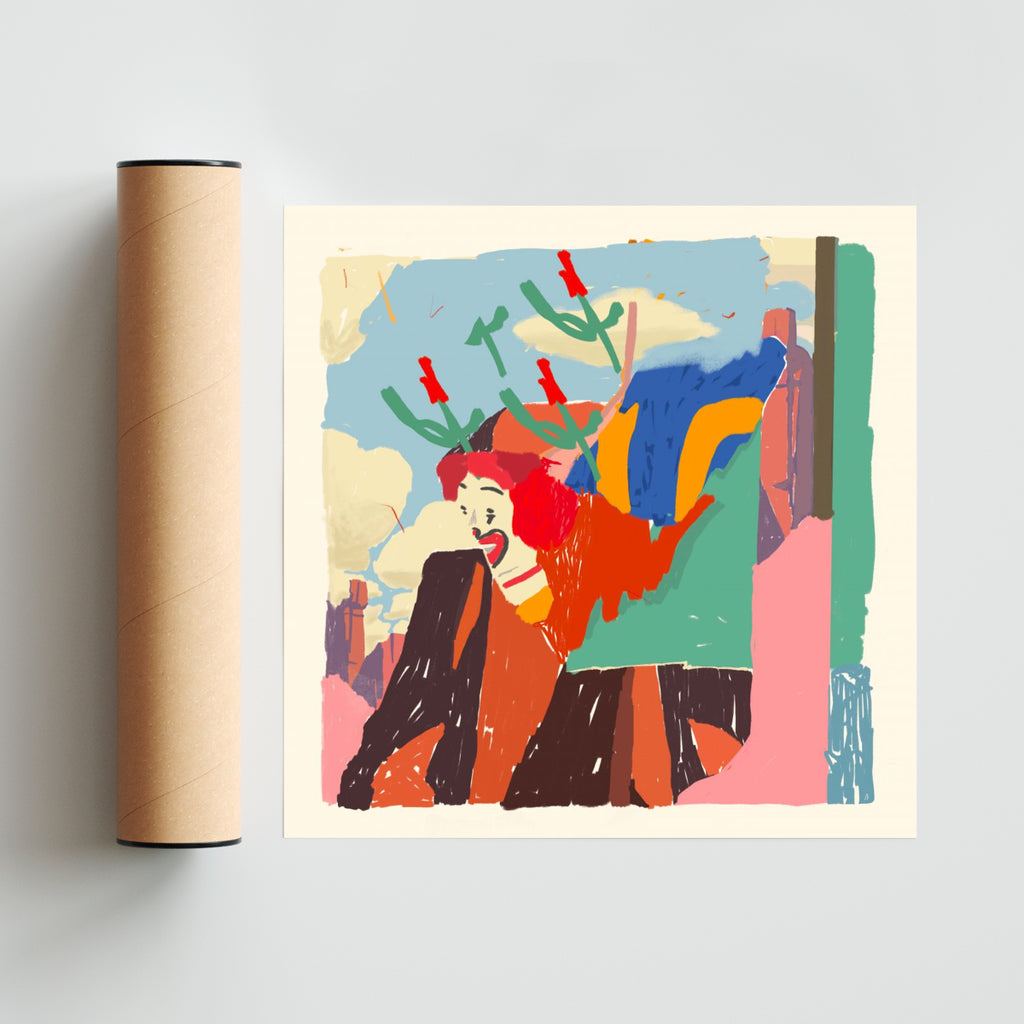 Klapaucius - Cuadrado solo print