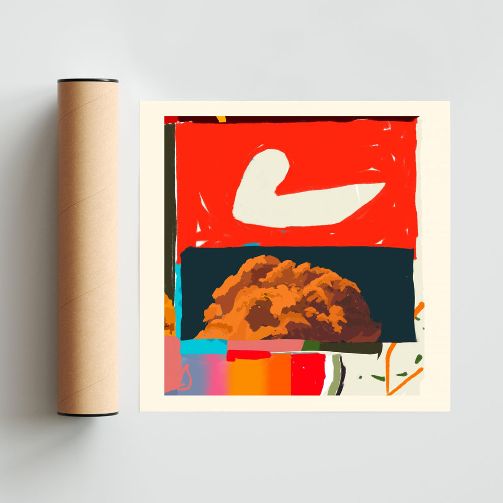 Hike - Cuadrado solo print