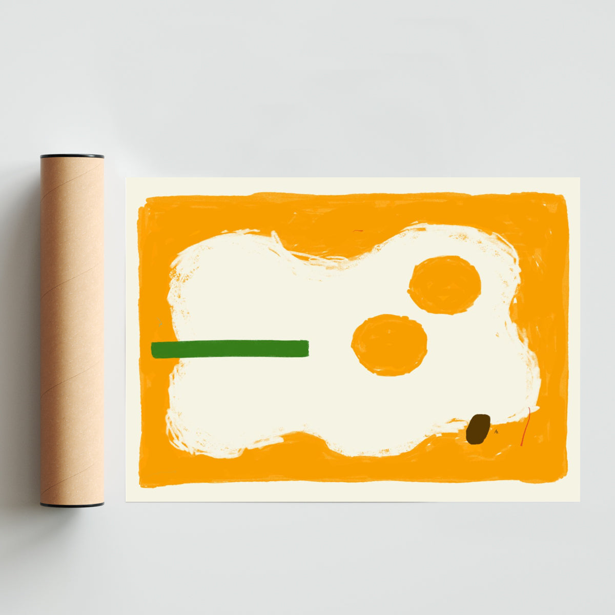Gemelos - Paisaje Solo print