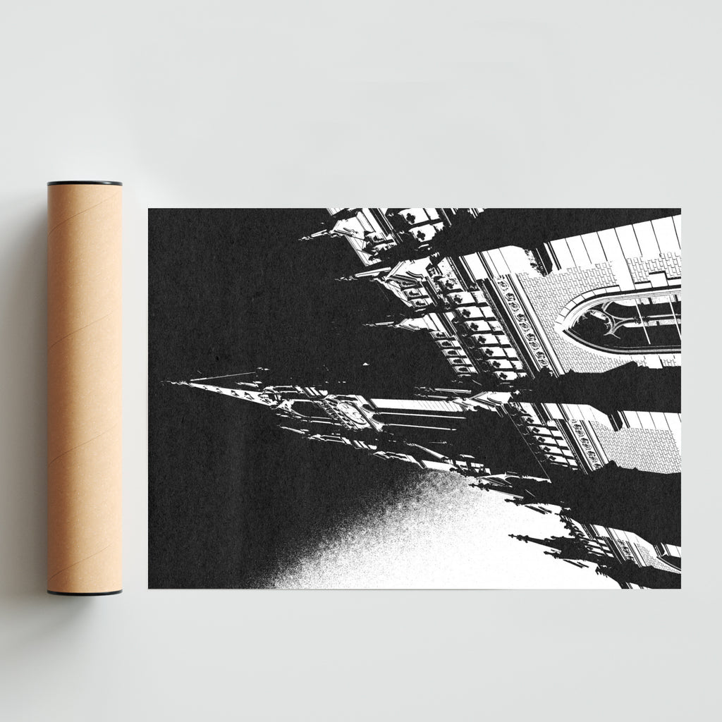 Catedral San Isi - Paisaje Solo print