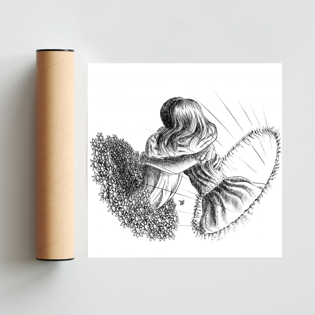Zorongo Gitano - Cuadrado solo print