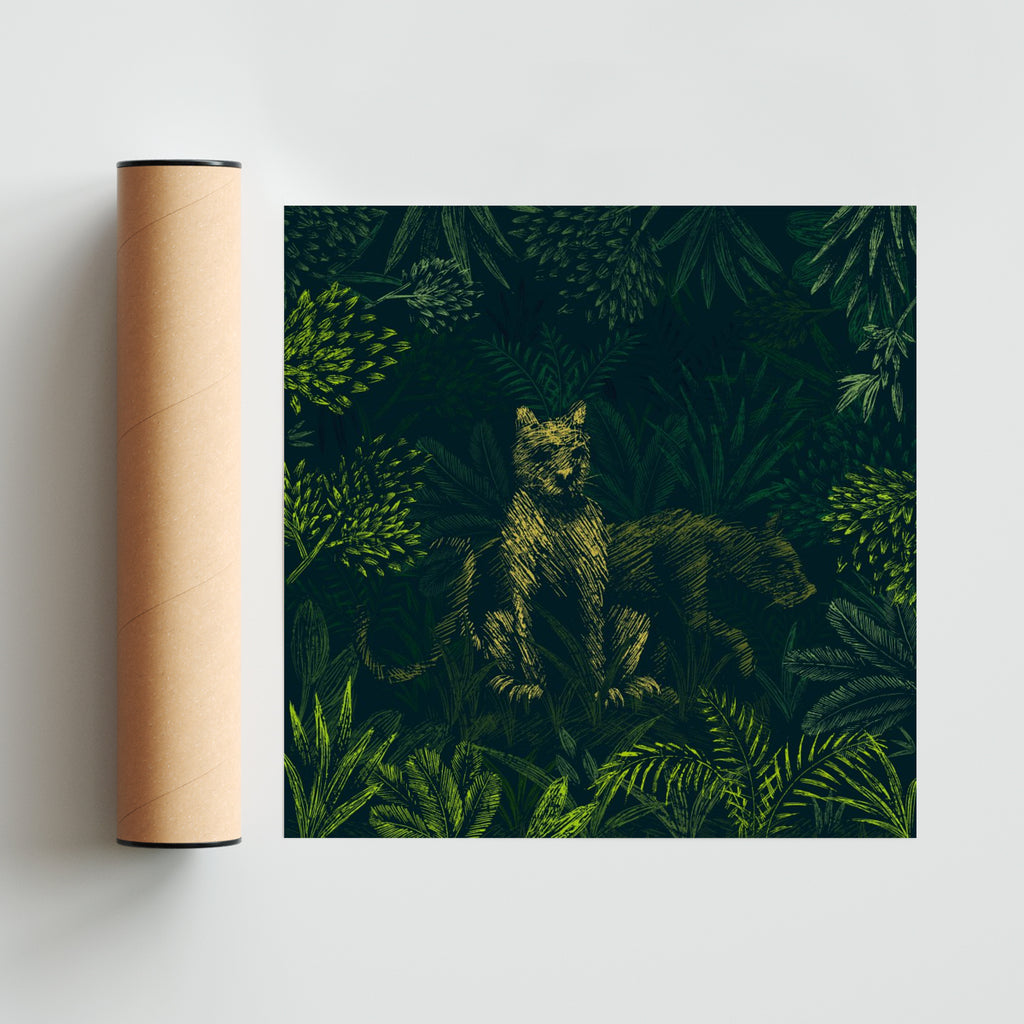 Pumas - Cuadrado solo print