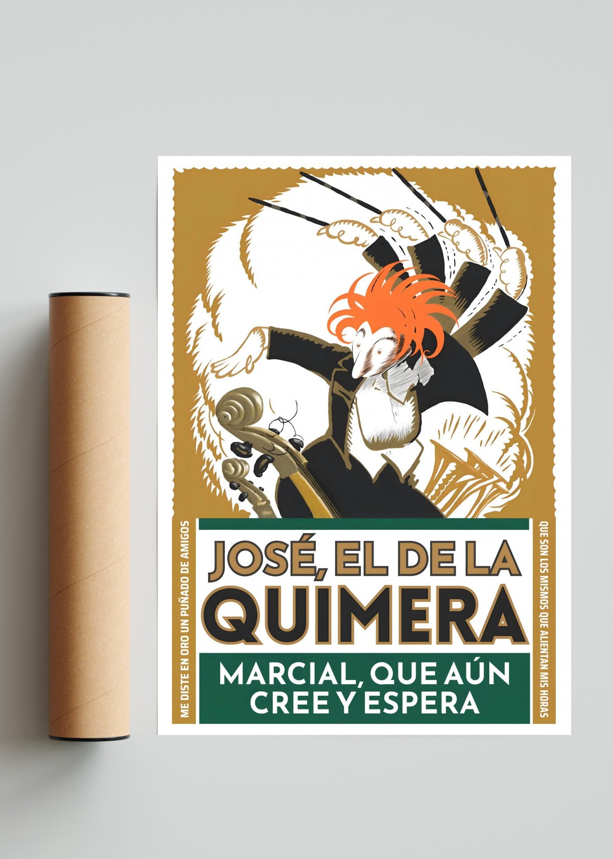 José, el de la quimera - Retrato solo print