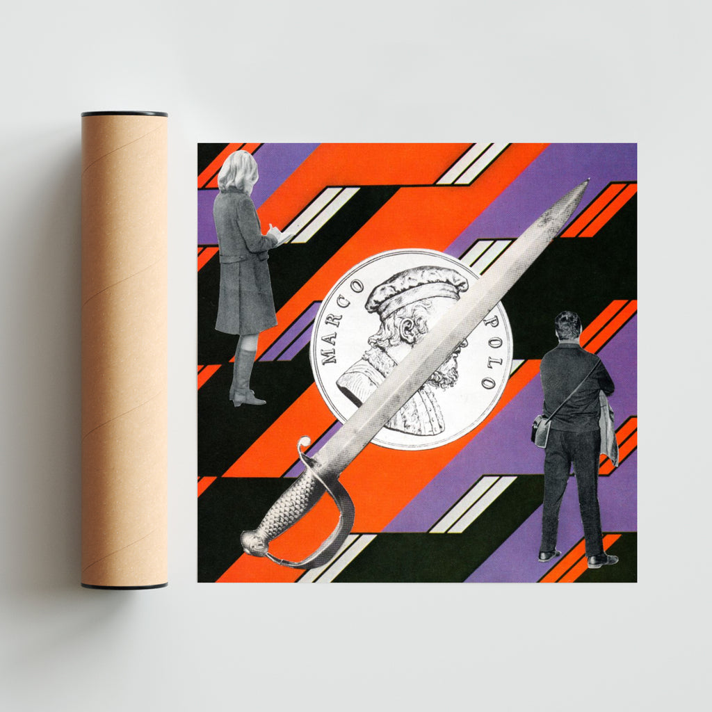 Marco Polo - Cuadrado solo print