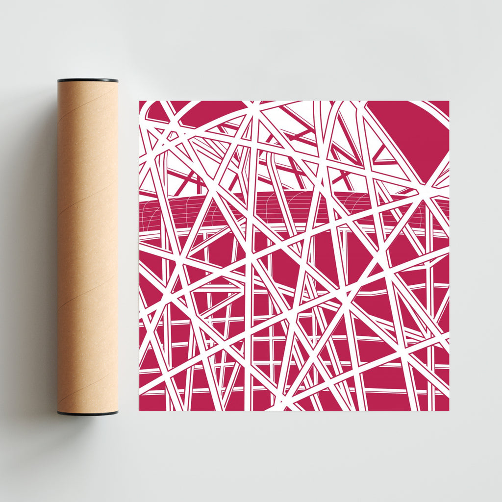 ESTADIO NACIONAL DE BEIJING - Cuadrado solo print