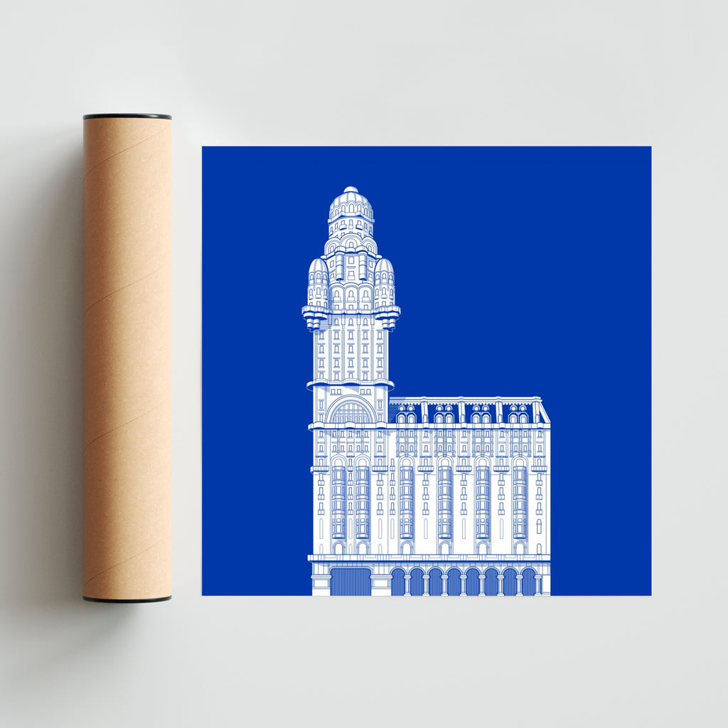 PALACIO SALVO - Cuadrado solo print