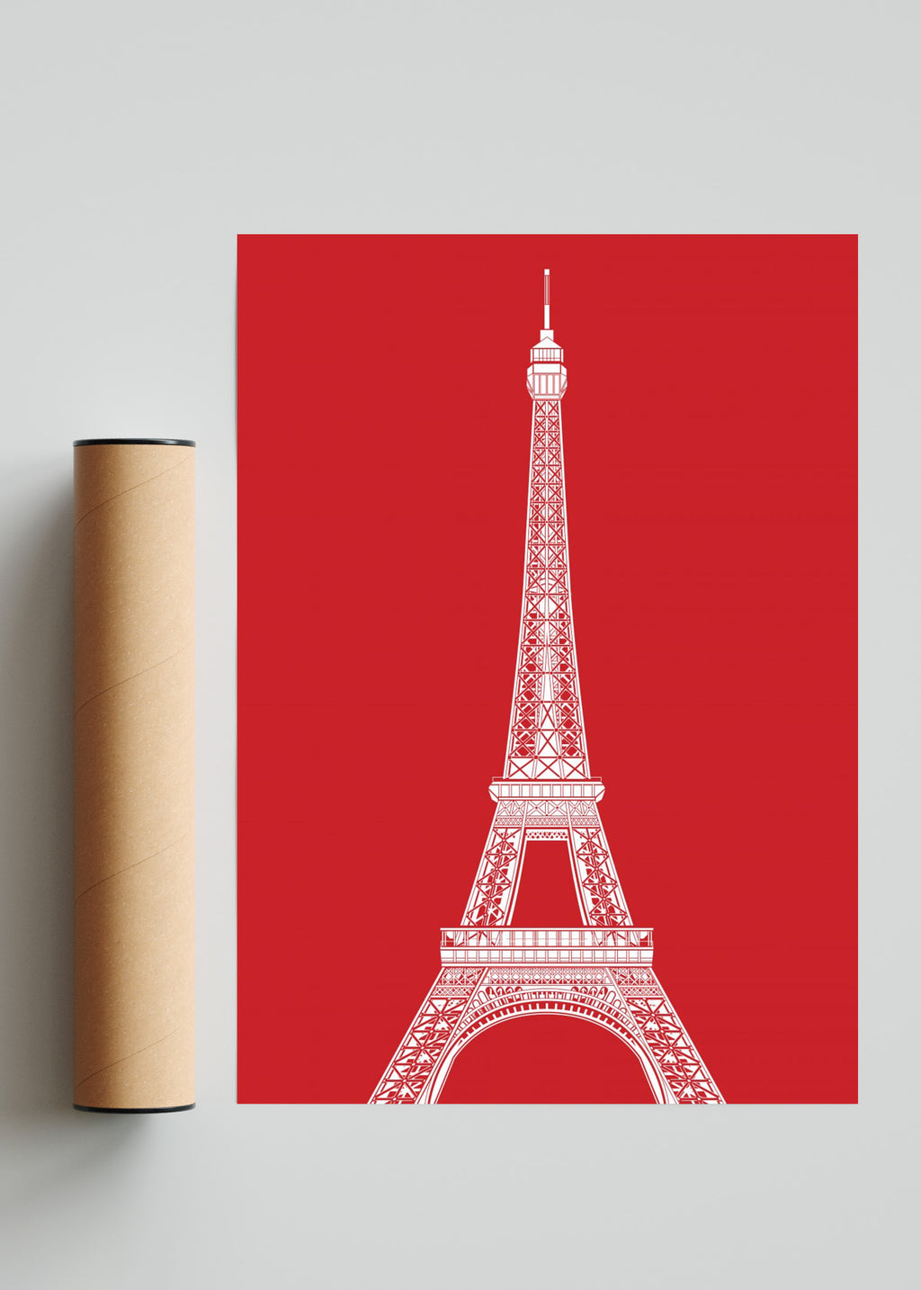 TORRE EIFFEL - Retrato solo print