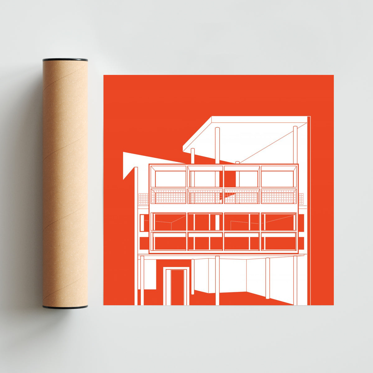 CASA CURUTCHET - Cuadrado solo print