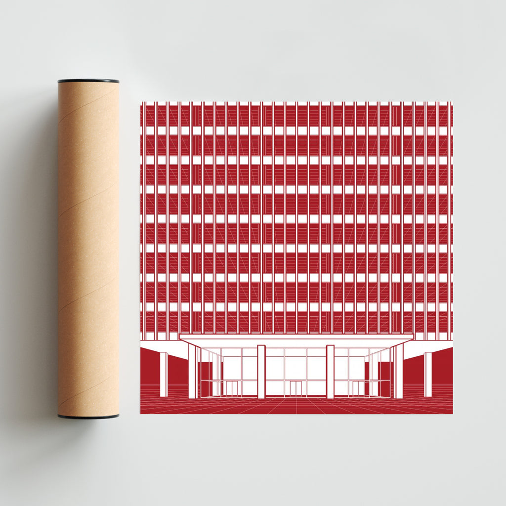 SEAGRAM - Cuadrado solo print