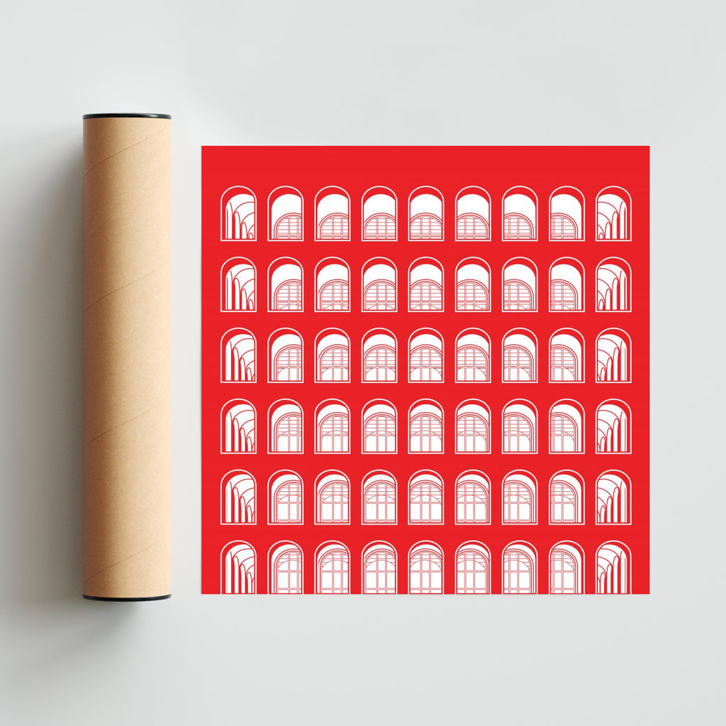 PALAZZO DELLA CIVILTÀ ITALIANA - Cuadrado solo print